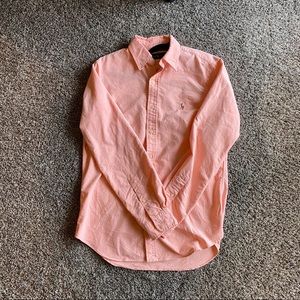 Salmon Ralph Lauren shirt